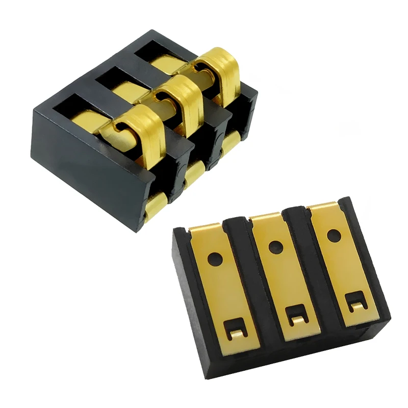 1PCS 5A High Current Shrapnel Type Battery Connector 2/3/4/5/6Pin Spring Contact Battery Holder Socket Optional