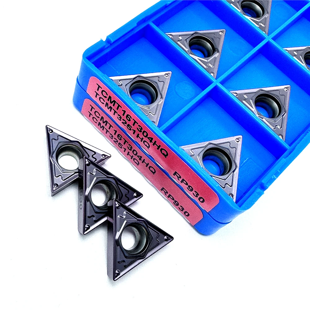 TCMT090204 TCMT110204 TPMT110304 TCMT16T304 TCMT16T308HQ RP930/CA5525 Carbide Insert steel processing CNC lathe cutting tool