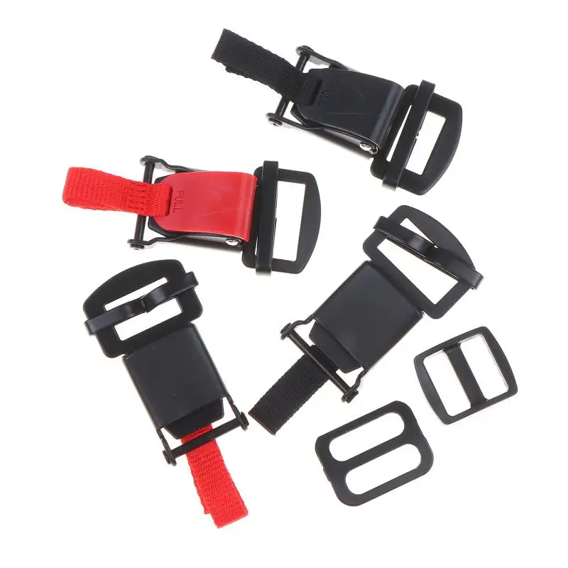 

Motorcycle Helmets Quick Release Buckle Double D Buckle Safe Quick Release Clip Strap Helmet Lock Socket For Motorcycle Helmets