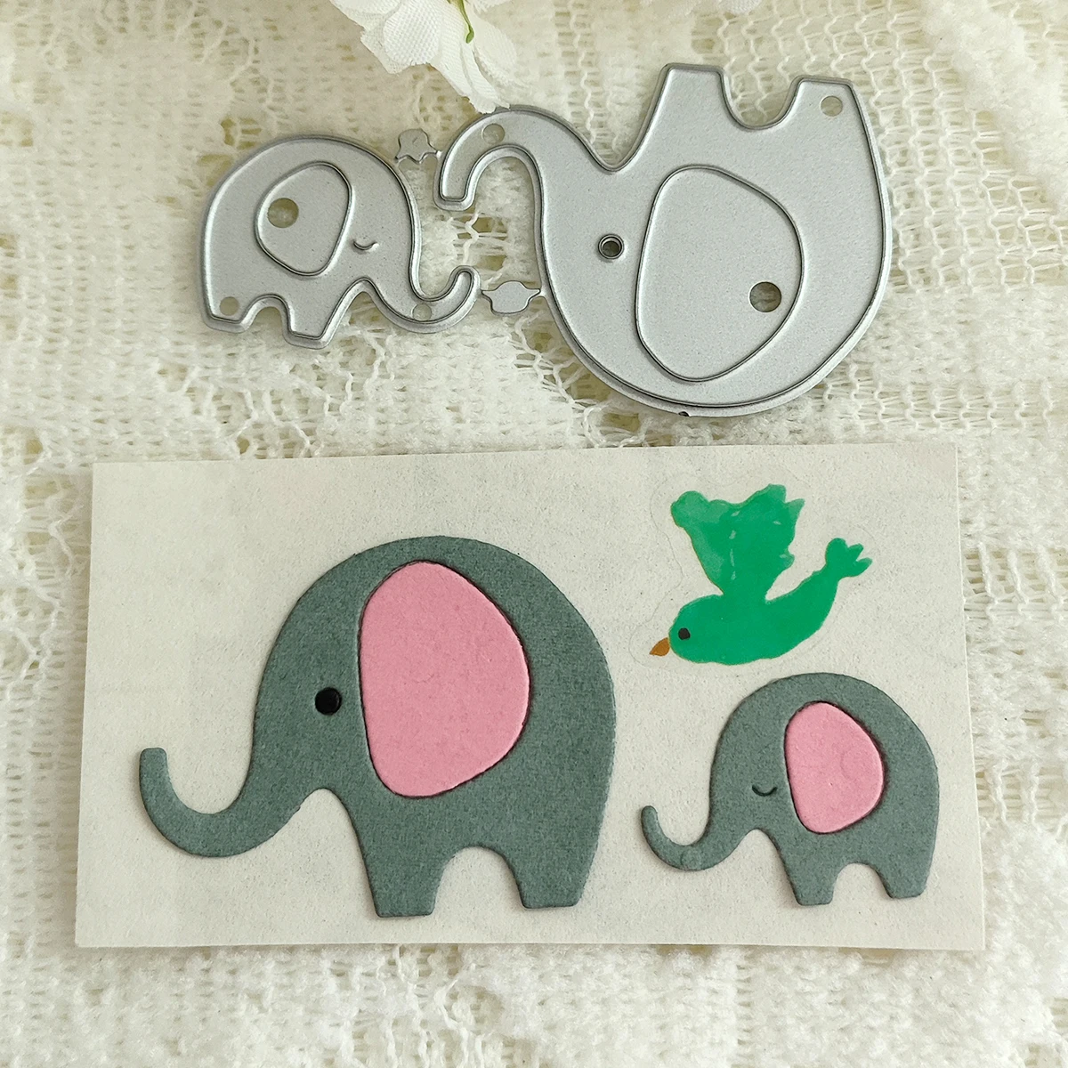 Elephant Butterfly Minnow Ship Anchor Metal Cutting Dies For Scrapbook Embossing DIY Craft