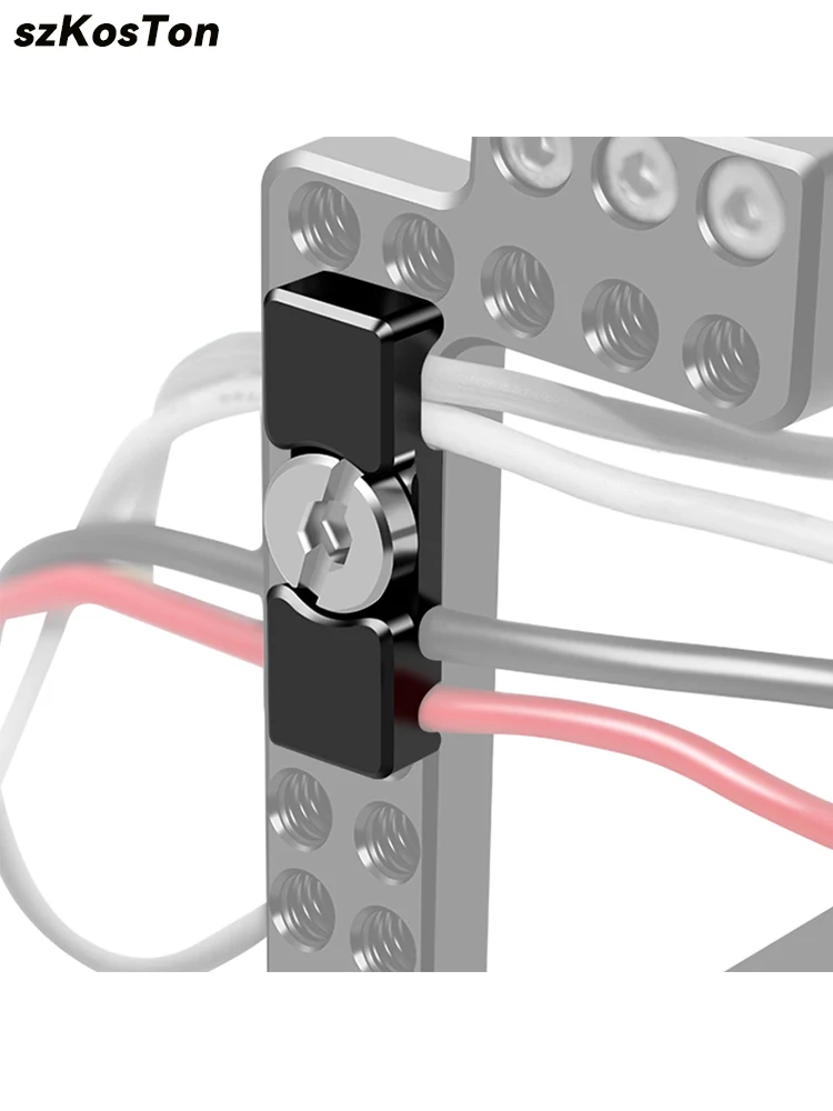 Universal Kamera HDMI Kabel Klemme DSLR Draht Lock Klemme Fotografie Kabel Clip Rig für Sony Canon Video Monitor Kamera Käfig