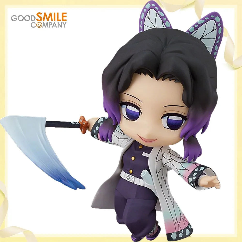 

100%Original Genuine Good Smile Company Kochou Shinobu,Nendoroid (1655) Anime Figure Model Decoration Character Collection Toy