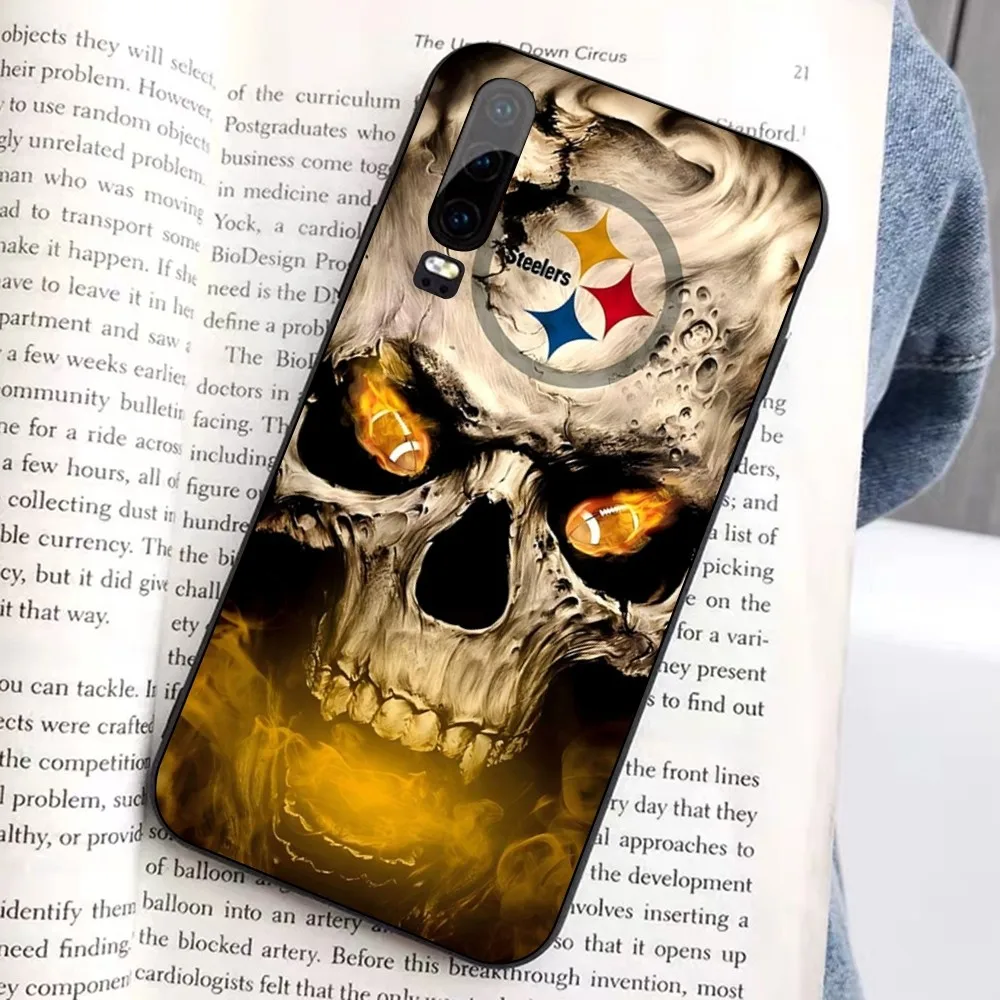 S-Steelers Team Phone Case For Huawei Honor 10 lite 9 20 7A 9X 30 50 60 70 pro plus Soft Silicone Cover