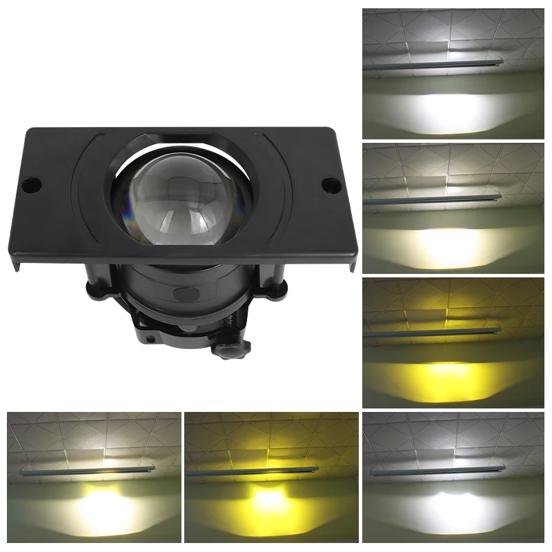 3 inch high _ power super bright three color Light Emitting Diode driving fog lamp universal model Light Emitting Diode headlamp