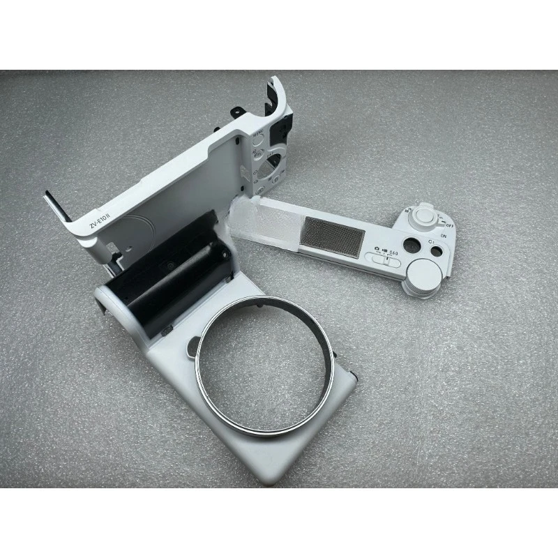 Piezas originales para Sony ZVE10 II ZV-E10 2.a generación, carcasa frontal, carcasa trasera, carcasa superior, cubierta superior 96 nuevas