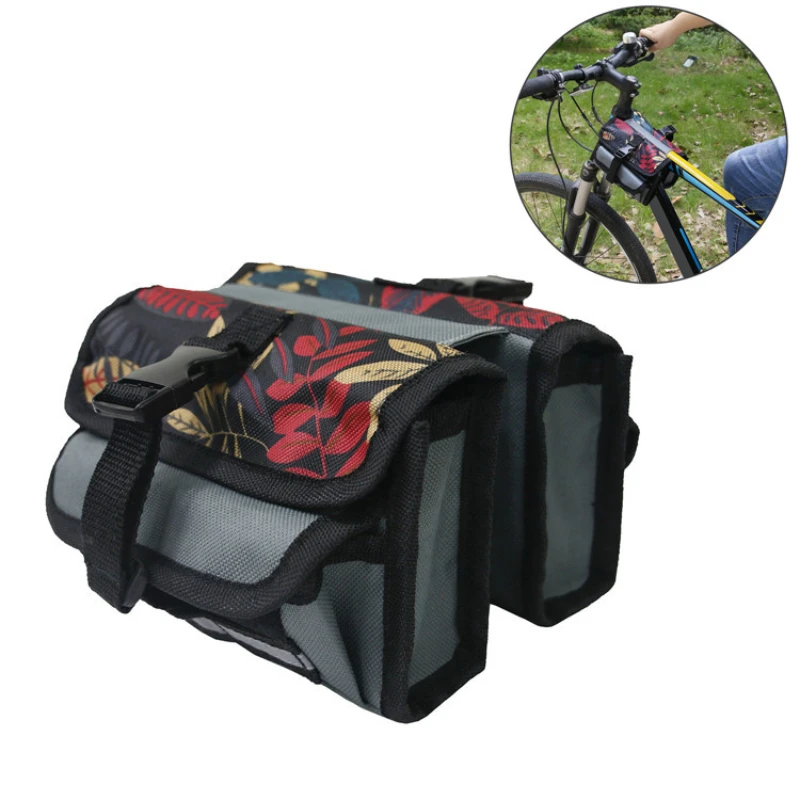 

Bicycle Front Beam Bag, Upper Tube Bag, Mountain Bike Front Bag, Riding Equipment