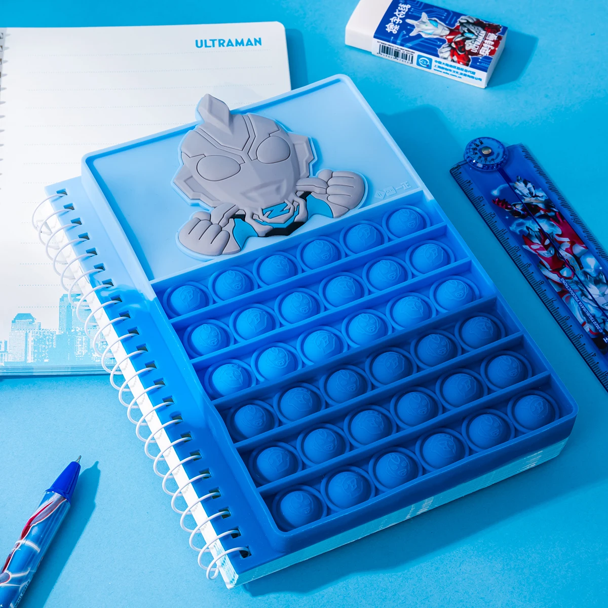 Cartoon Stationery Ultra Hero Bubble Book Rodent Exterminator Elementary School Student Homework Ultraman Notebook Coil Book