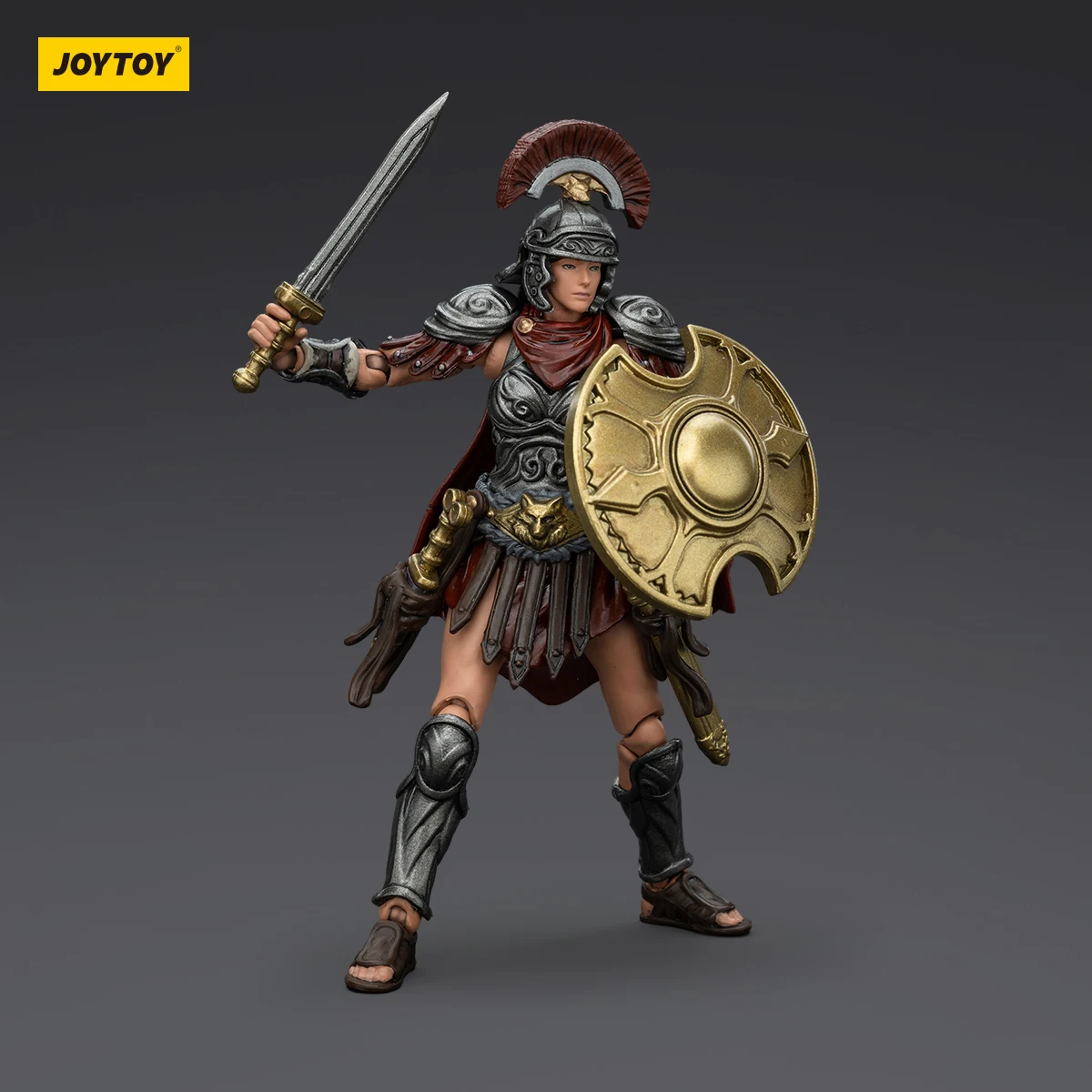 JOYTOY Romeinse Republiek LegionX Action Figure Centurion Optio Licht Infanterie Anime Beeldje Set van 5 Figuren Collecties Model Speelgoed