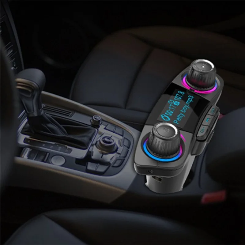 BB Car Player BT06 Car Bluetooth MP3 Player Multifunctional Bluetooth Multi-Language MP3 Universal LCD Display