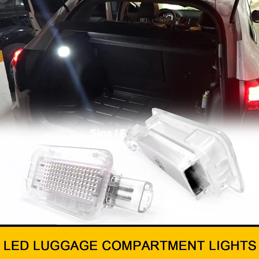 

White 18LED Luggage Compartment Interior Light Trunk Lamp For Honda Insight HR-V Vezel FR-V Edix Fit Jazz Crosstour Accord City