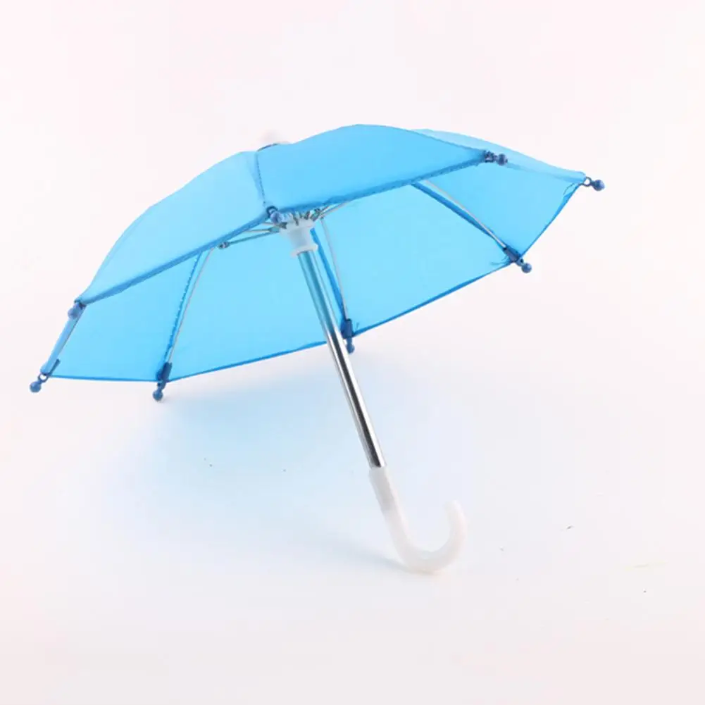 Doll Umbrella Doll Toys For Girls Mini Umbrella Rain Gear BJD Dolls Colorful Umbrellas Sunny Rainy Umbrella Dollhouse Umbrella