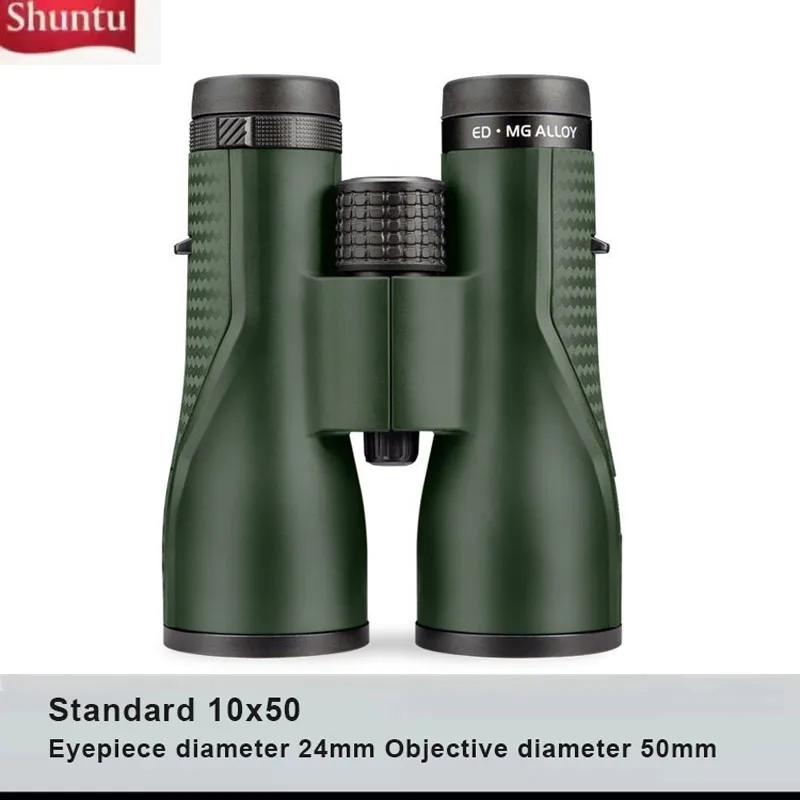Binoculares Shuntu ED 8X42/10X42/10X50/12X50 para adultos, impermeables y antivaho, de alta potencia, para caza, camping y observación de aves.