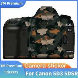 5DIII 5D3 5DM3 Sticker Camera Body Coat Wrap Protective Film Protector Decal Skin For Canon 5D MARK 3 III M3 MARK3 MARKIII