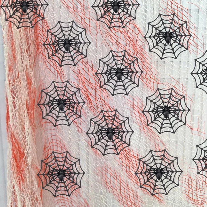 Halloween Black Spiders Mini Fake PE Spiders Horror Spider Web Simulated Insects Spooky Props Haunted House Halloween Decoration