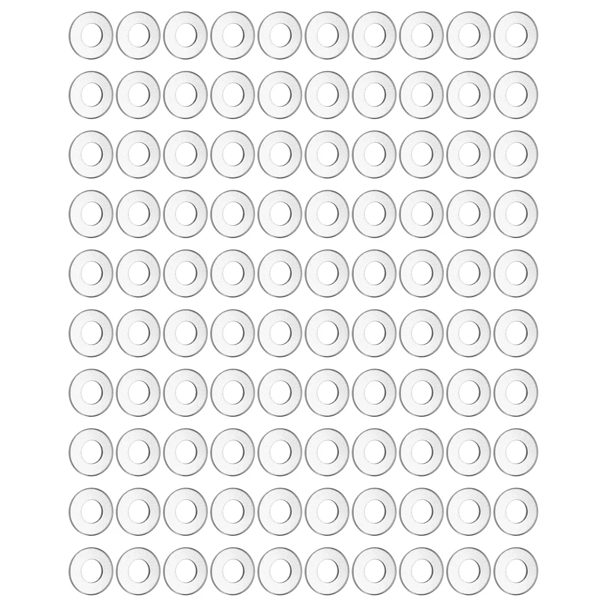 

100pcs M3 3 mm metric 304 Stainless steel Flat washer