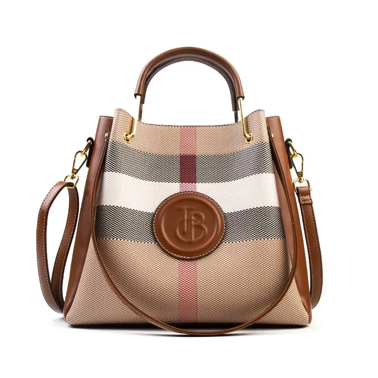 

High-End Vintage Tote Bag for Women - Spacious Commuter Bag, Versatile Top-Handle Shoulder Bag Latest Style