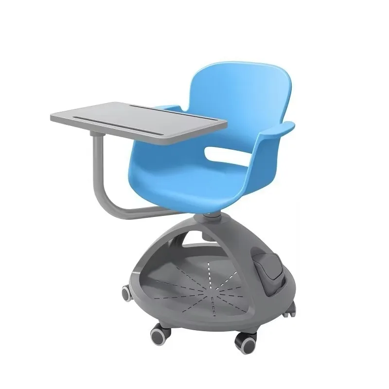 High-quality college student conference chair with wheelchair school training chair with tablet school furniture chair