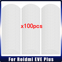 100 Pcs Disposable Mop Rag Pads For Xiaomi Roidmi EVE Plus Robotic Vacuum Cleaner High Quality  Cloth Accessories