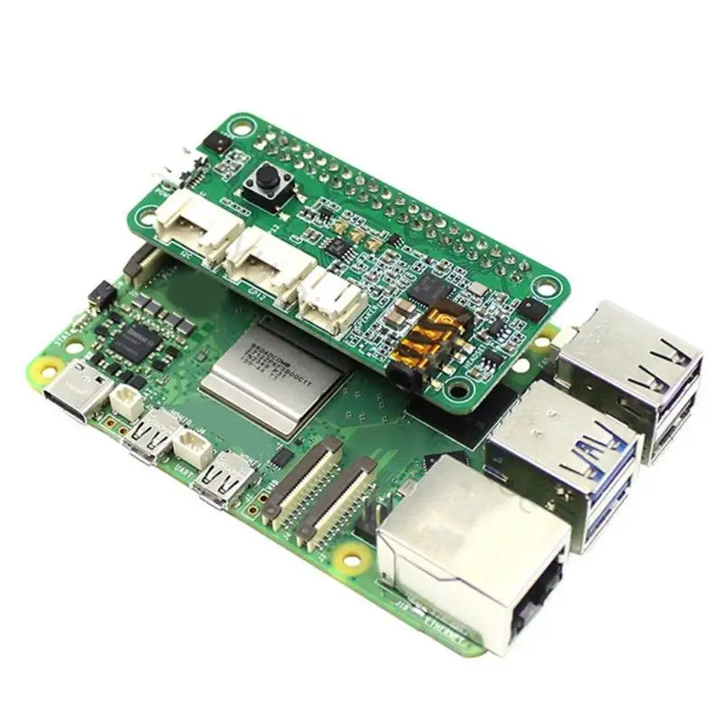 96BA 40 Pin Builder Voice Add-On-Board mit zweikanaligem Eingangslayout – Detail 2
