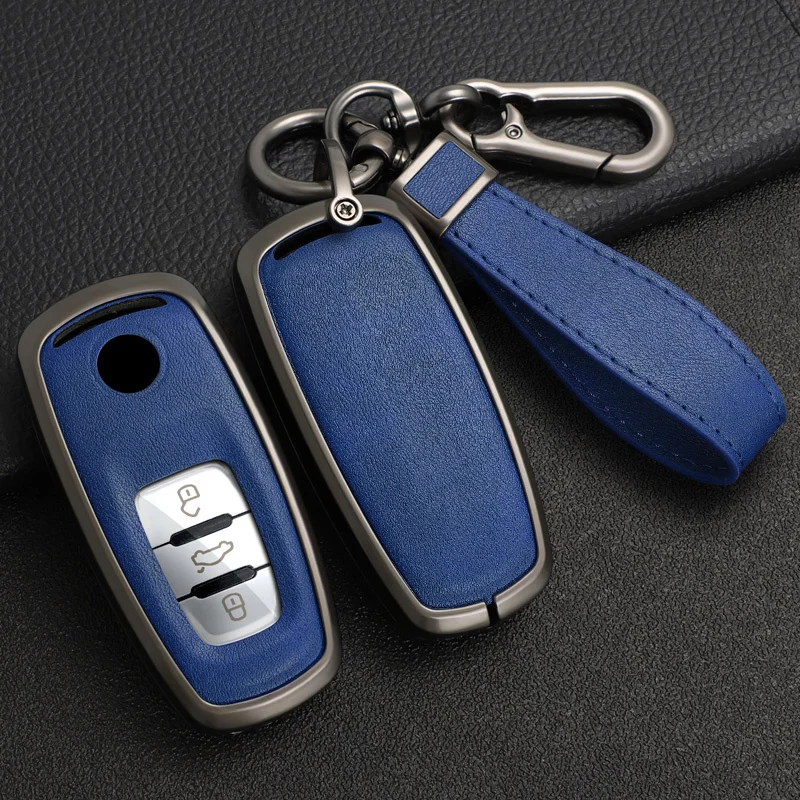 Alloy Car Key Case Cover Shell For  VW Golf 3 4 5 6 Mk4 Mk6 Passat B5 B6 B7 B8 Cc Polo Tiguan Mk2 Touran Jetta 6 Bora Mk6