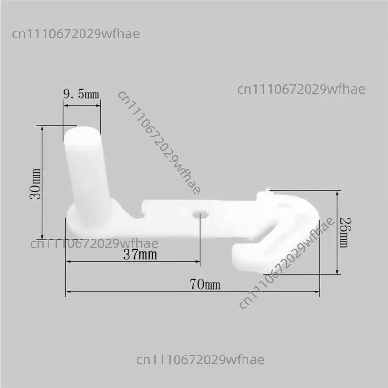 Refrigerator Door Stopper Plastic Door Fixed Hinge Door Hook Axle Stopper Clip for Haier