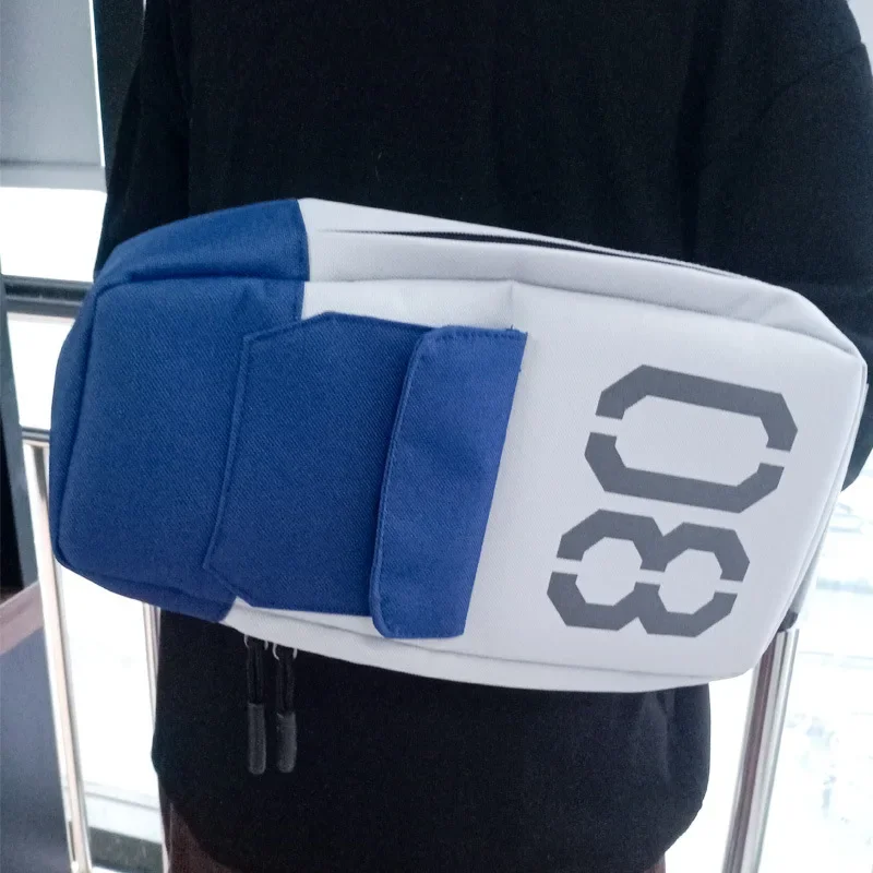 Brdwn GUNDAM للجنسين Gundam 07/08MS فريق بوكليير فورمي كوسبلاي بوليستر كيس à bandoulière poitrine حزمة