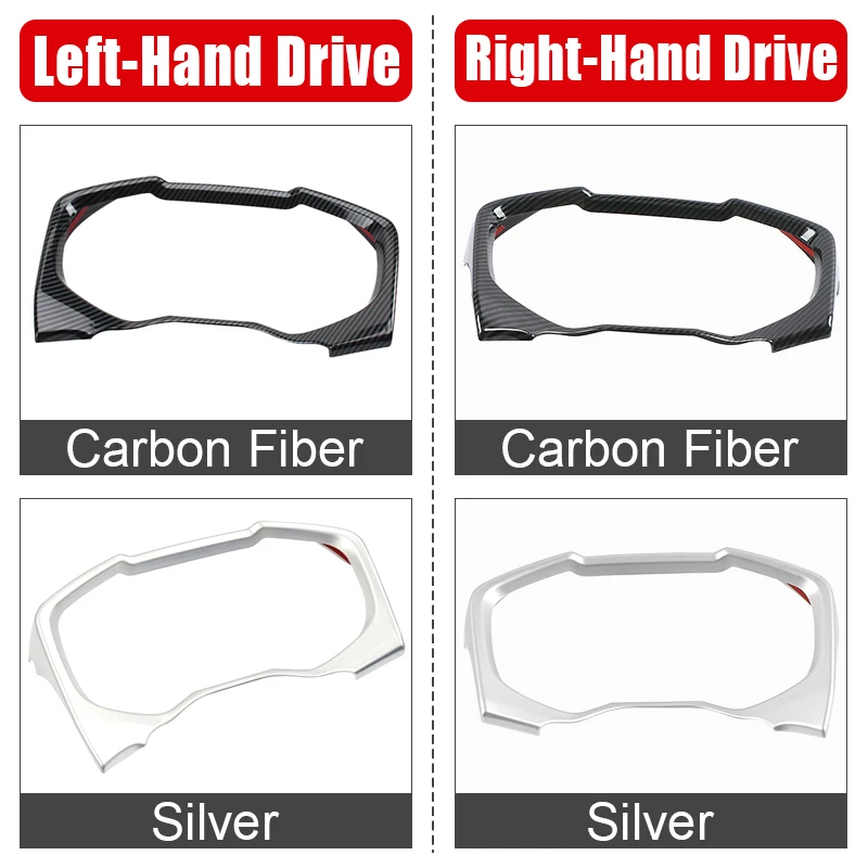 لتويوتا RAV4 XA50 2019 2020 2021 2022 2023 2024 2025 الهجين لوحة سيارة عرض متر حلقة عداد السرعة غطاء مقياس الكسوة #4