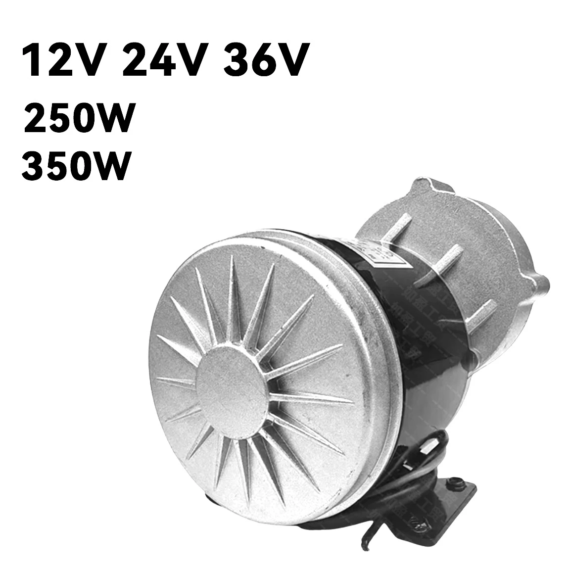 

12V24V36V250W350W электромобиль, общий двигатель, аксессуары для двигателя, матовые с замедлением ног постоянного тока