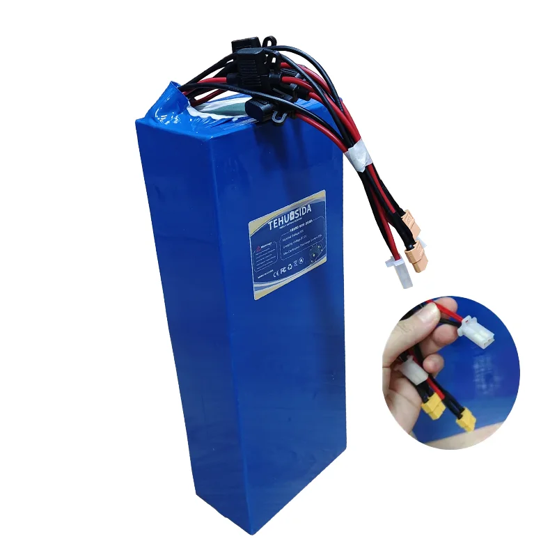 18650 Lithium Battery Pack 60V 20Ah 16S6P Advantage Battery Built-in BMS 1000W High Power Rechargeable Battery