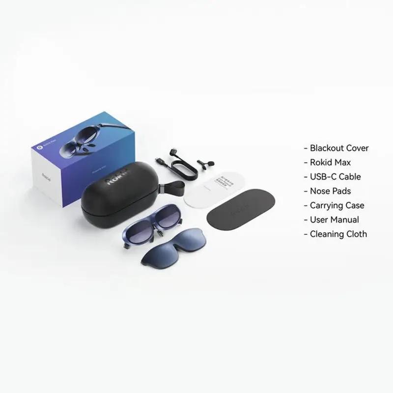 Rokid Smart Ar Glasses Headband Augmented Reality Display 3D Video Glasses Rokid Max AR Glasses