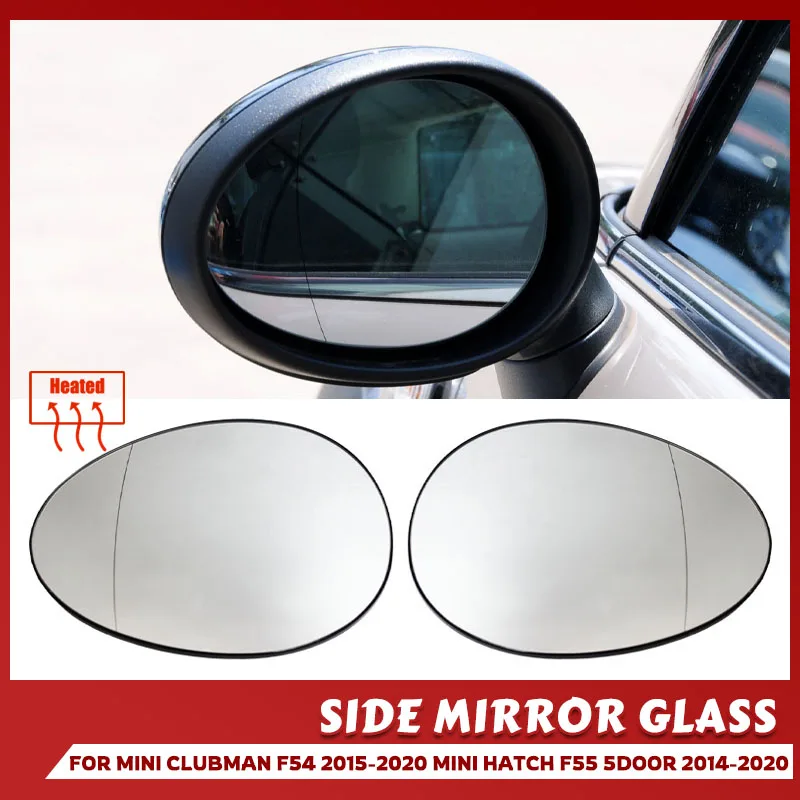 For BMW Mini R55 R56 R57 Cooper Heated Rearview Mirror Glass 51162755625 51162755626 Car Accessories