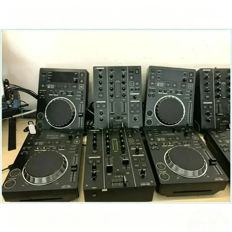 For 350 disc player set CDJ350 with DJM350 mixer PIONEER is in good condition 95 new