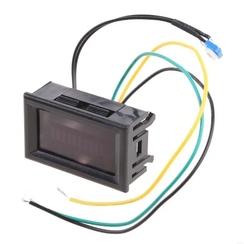 مقياس زيت LED قابل للتعديل 12V عالمي متوافق مع مؤشر مقياس وقود السيارات للدراجات النارية #2