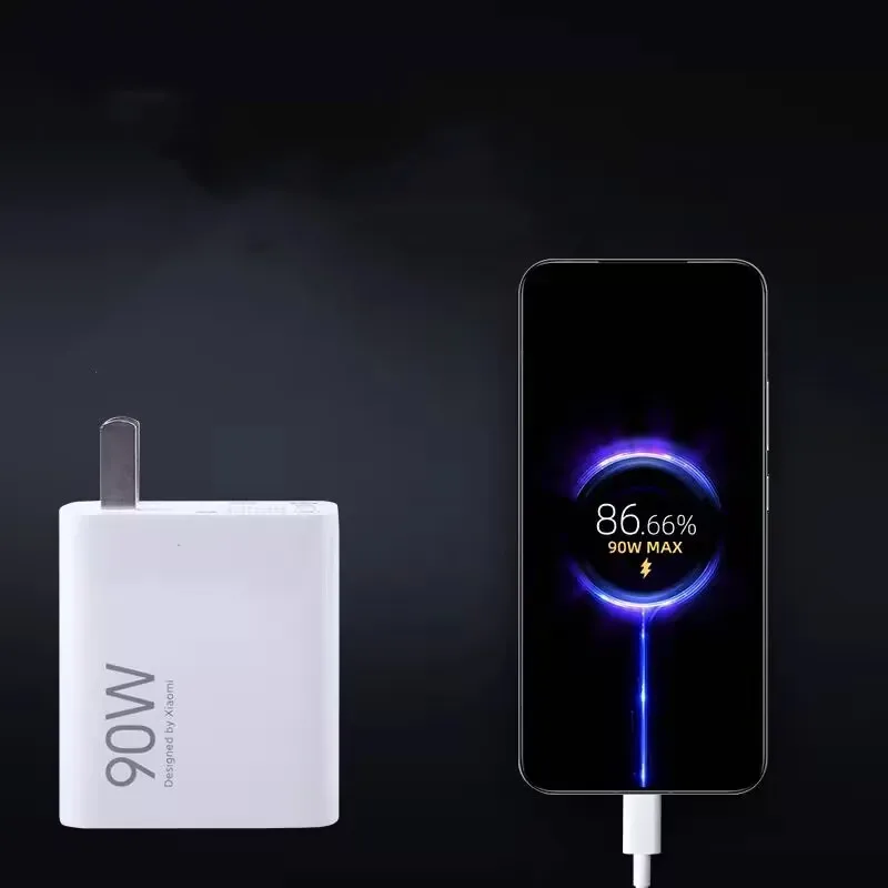 Original Xiaomi 90W GaN Charger Turbo Fast Charge US EU Power Adapter For Mi 15 14 13 Ultra 12 11 Pro Poco X7 Pro Redmi Note 13 - náhled 5