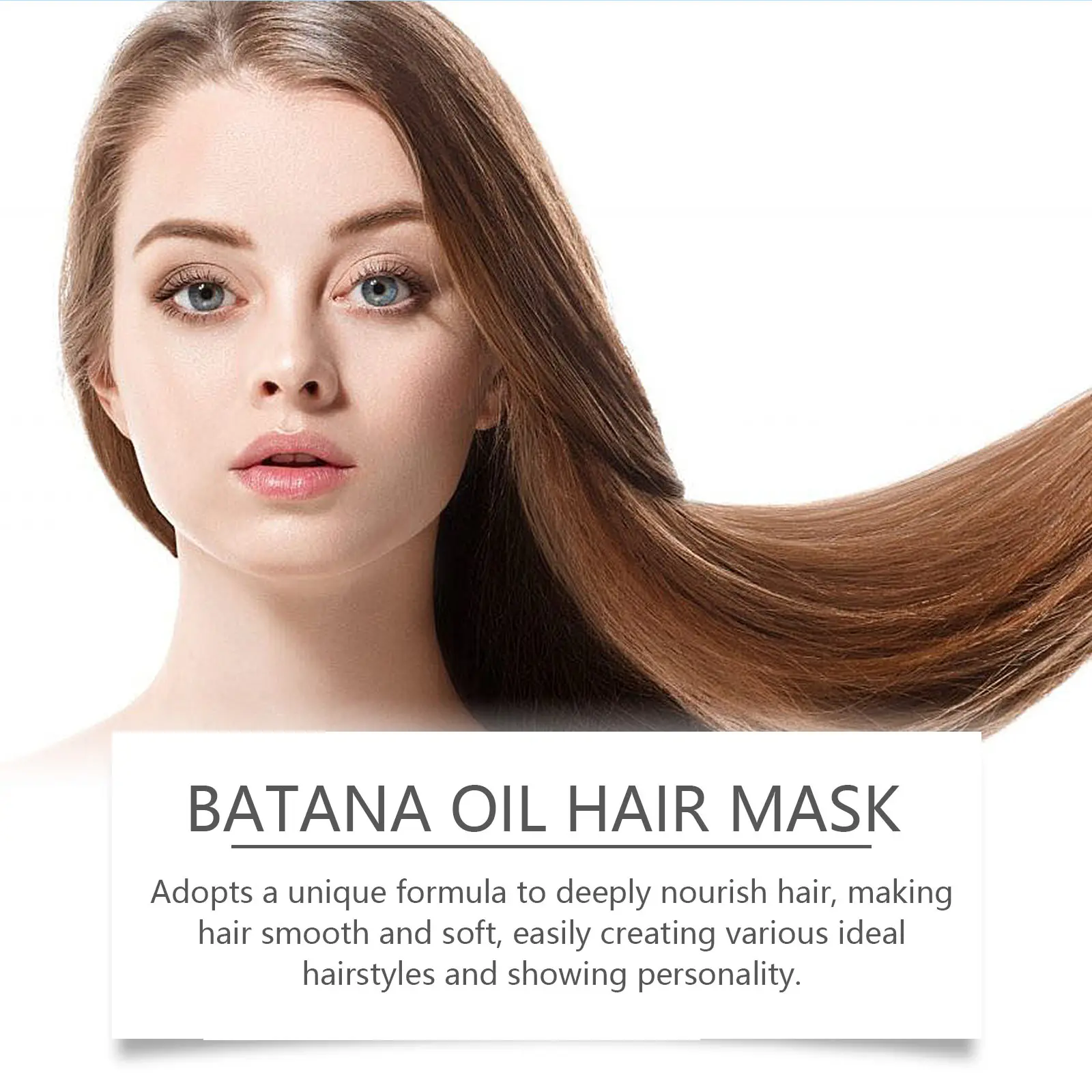 Batana Oil Hair Mask Promote Hair Growth Repair Strengthen Hair Anti-Breakage Shampoo Oil Control Nourishing Smoothing Hair Care