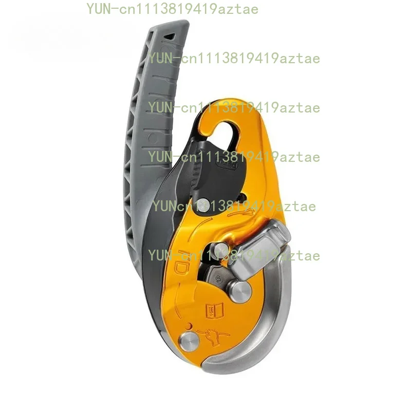 D021 RIG Auto‑stop Self‑locking Descender Compact Rope Descending Protector for High Altitude Rescue & Rope Access