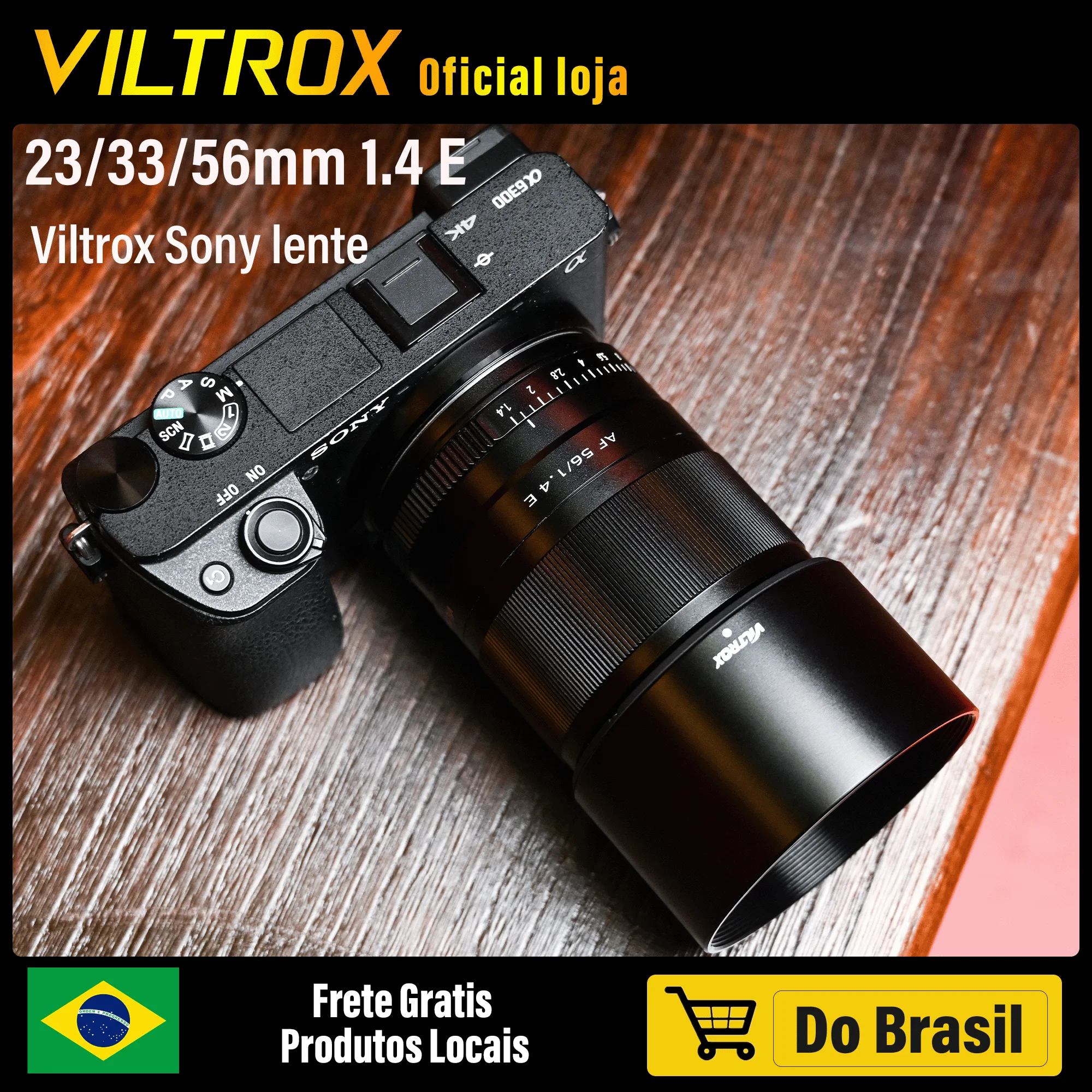 VILTROX 13mm 23mm 33mm 56mm F1.4 Sony E Lens messa a fuoco automatica Prime obiettivo principale ad ampia apertura per fotocamera Sony A6500 A6400 A6600 ZV-E10 FX30 A6000 A6300