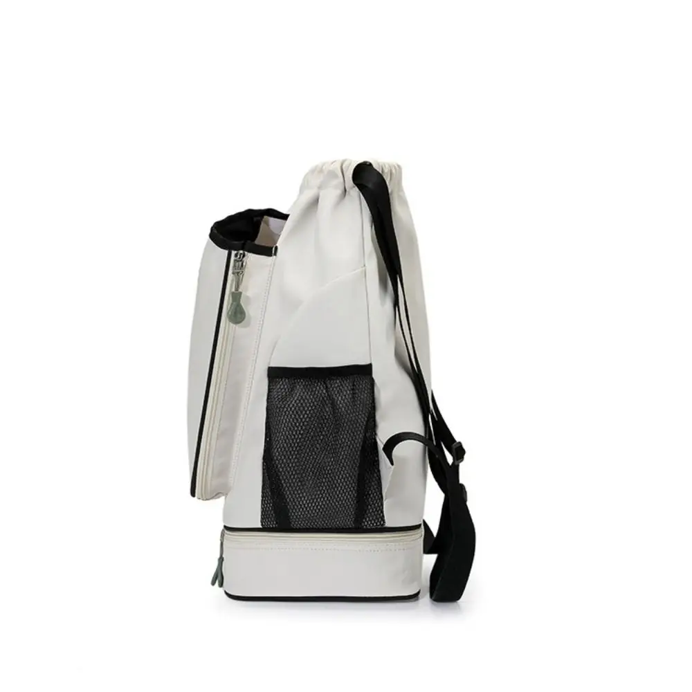 Multifunctional Badminton Racket Backpack with Shoes Pocket Waterproof Pickleball Racket Bag Large Capacity Tennis Bag