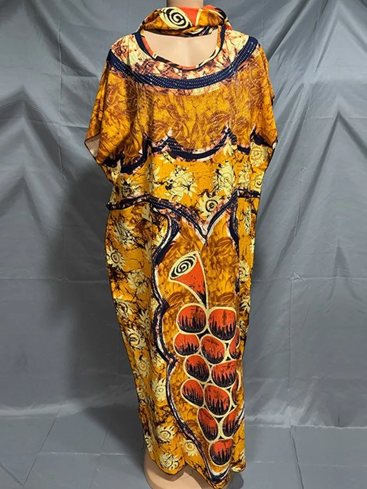 

Африканские платья для женщин Vetement Femme Dashiki Abaya Maxi Dress Африканская одежда Dashiki Ankara Dresses 2025 Новое платье