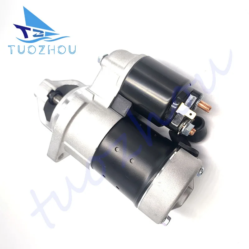 31100-94J10 Starter Motor For Suzuki Marine 31100-94J20 31100-94J21 31100-95J00 DF9.9/15/20/25/40/50/60 HP Outboard Engine CCW