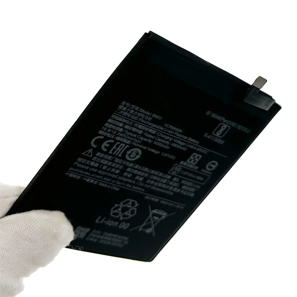 Genuine BM53 5000mAh Battery For Xiaomi 10T/10T Pro/ Mi 10T 5G Phone Replacement batteries batteria+Free tools with track number
