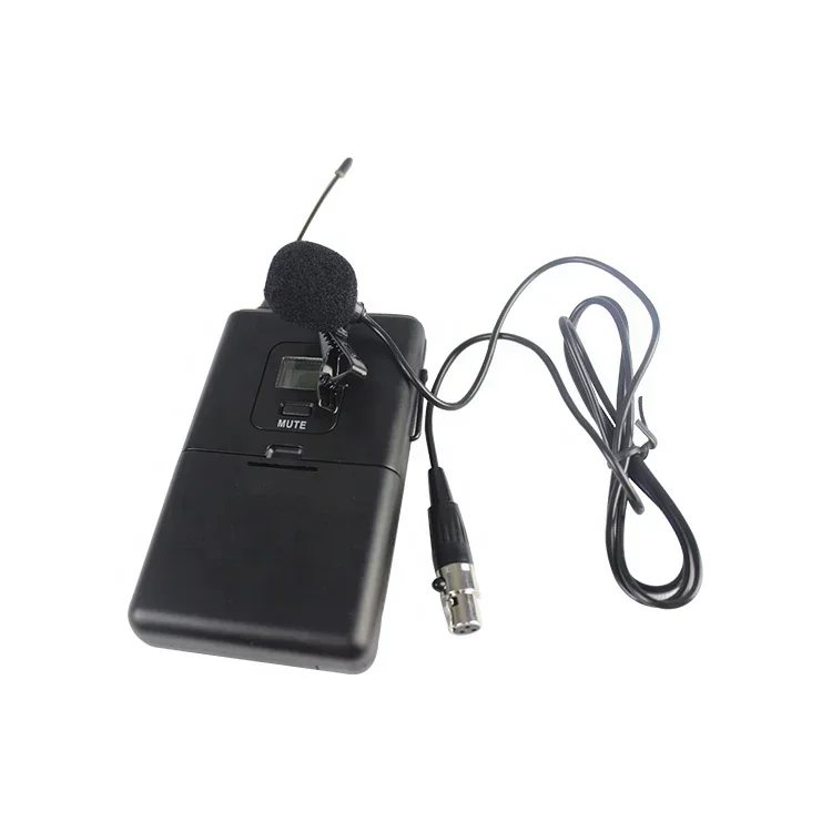 

Wireless Bodypack Headset Collar Clip Microphone