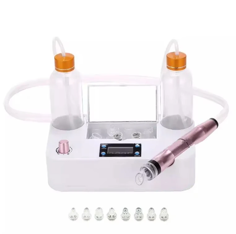 Small Bubble Beauty Device, Professional Pore Vacuum, Toning Blackhead Removal Cleanser, Suction Home Facial Care Machine