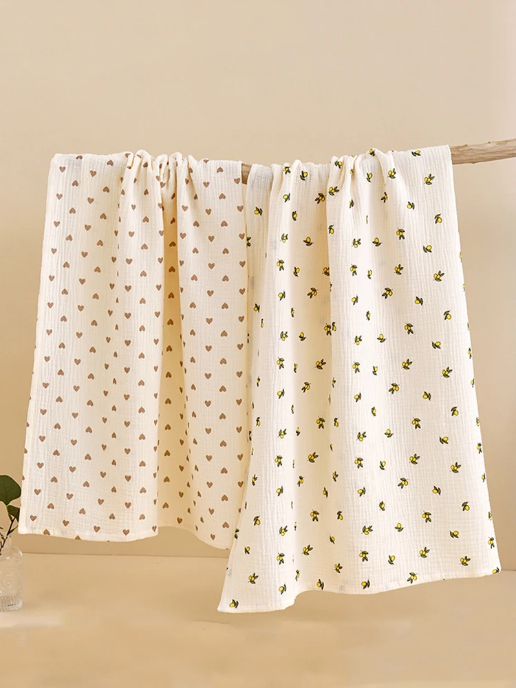 Baby Cotton Swaddle Blanket Muslin Bath Towel Gauze Toddler Baby Sleep Blanket Newborn Delivery Room Swaddling Blacnket
