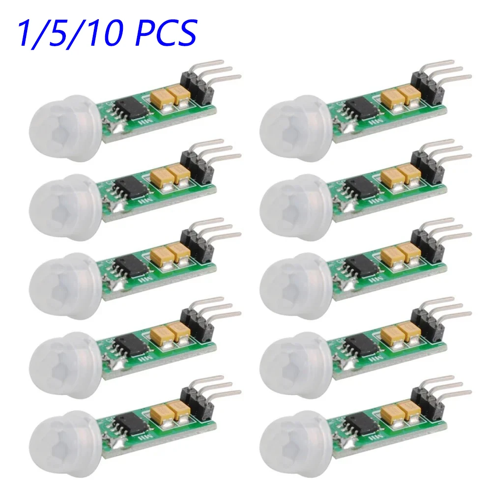 1/5/10 PCS HC-SR505 Mini PIR Motion Sensor Module DC 4.5-20V for Arduino Human Body Detection Automatic Light Security System