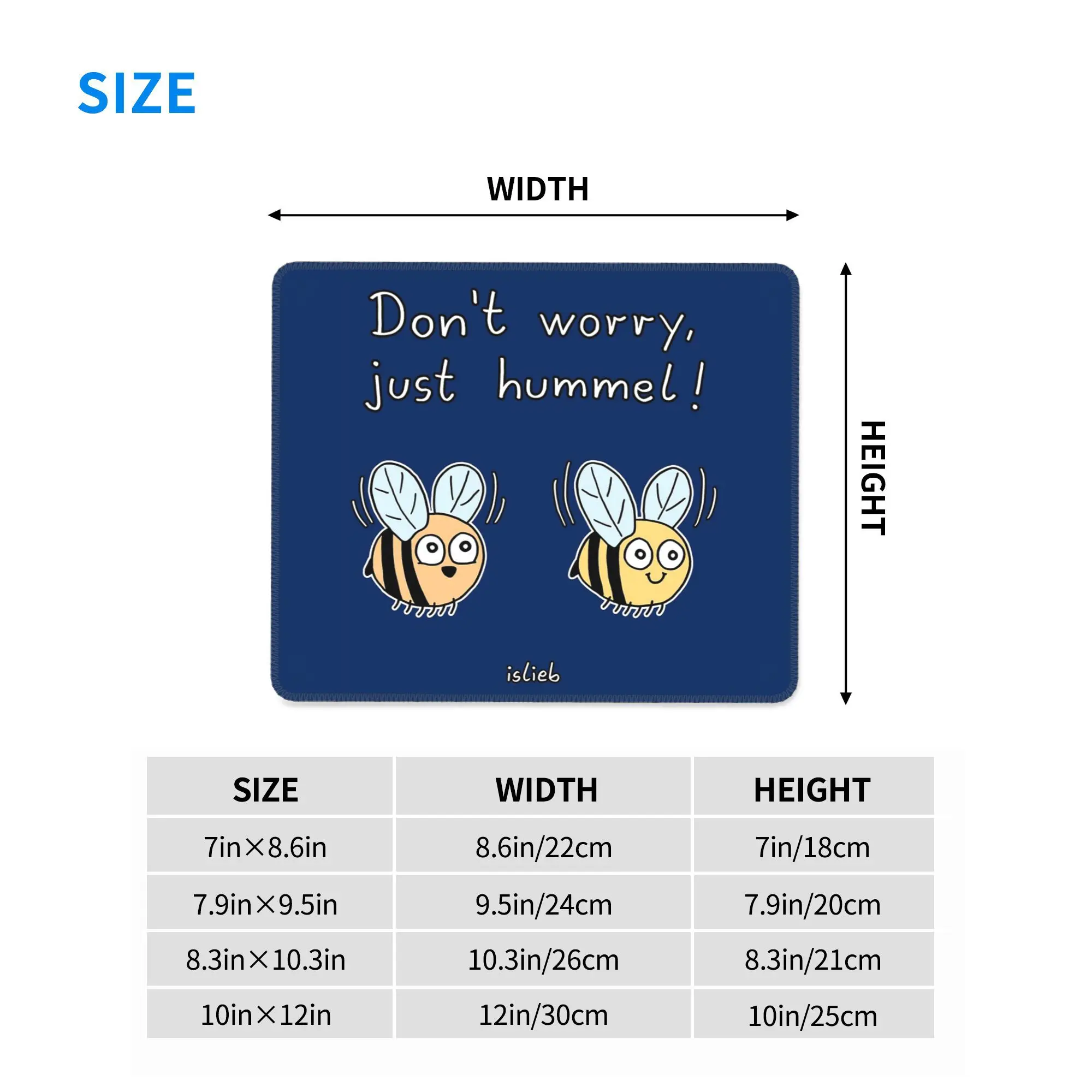 لا تقلق، فقط همل! لوحة الماوس لوحة المفاتيح الكمبيوتر الماوس حصيرة الألعاب الكمبيوتر المحمول مكتب حصيرة مكتب الملحقات الجدول الحصير