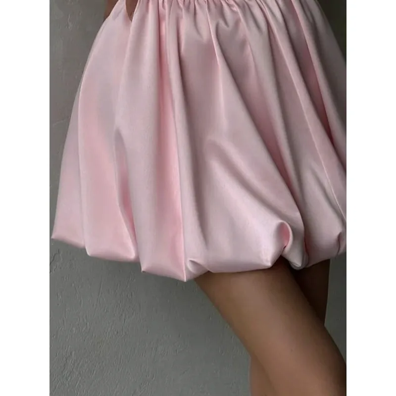 2025Hirisionsan A-line Spring Summer Satin Skirt Women Plaid Female Clothes  New Casual High Waist Elegant Basic Mini Skirts Y2k