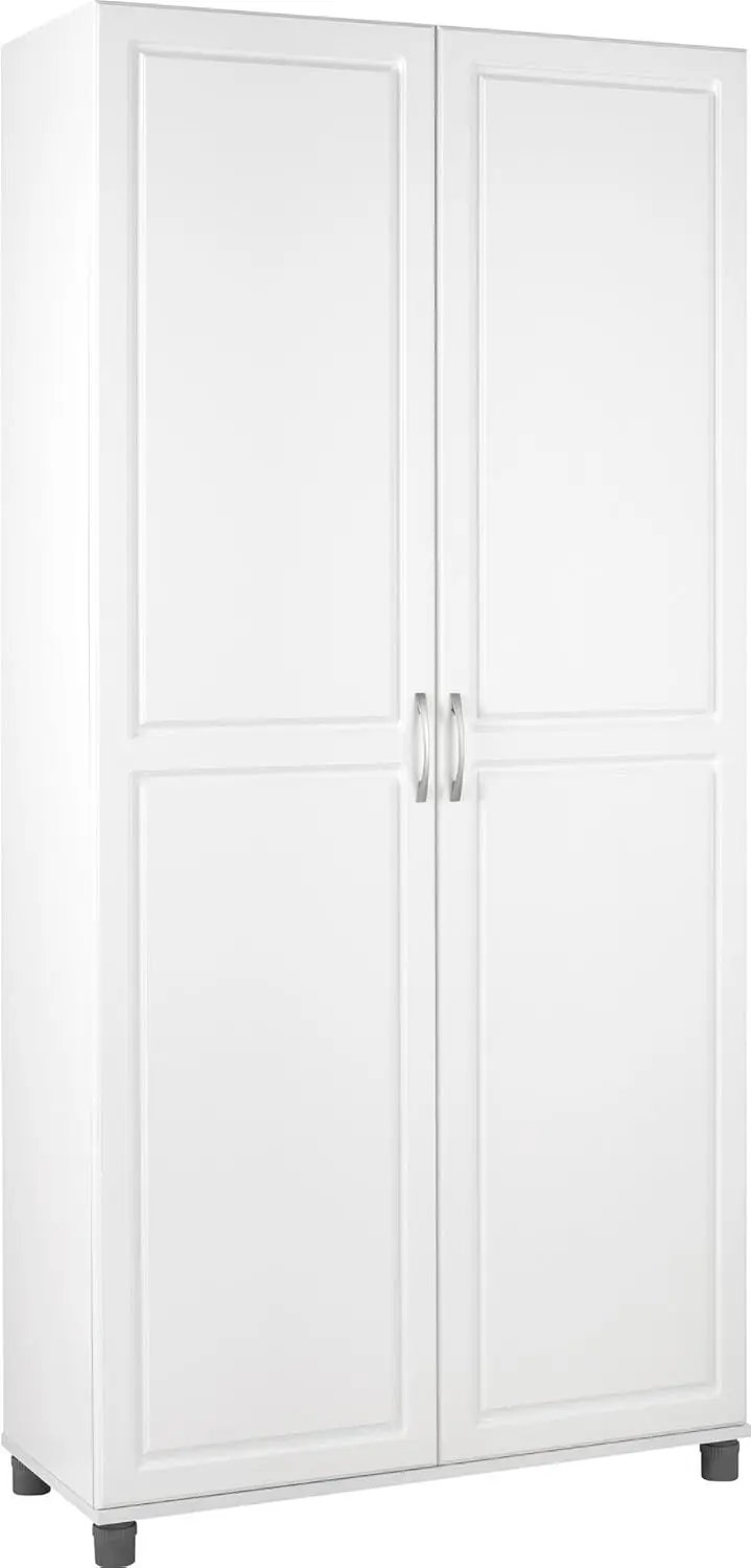 

SystemBuild Kendall 36" Utility Storage Cabinet - White furniture