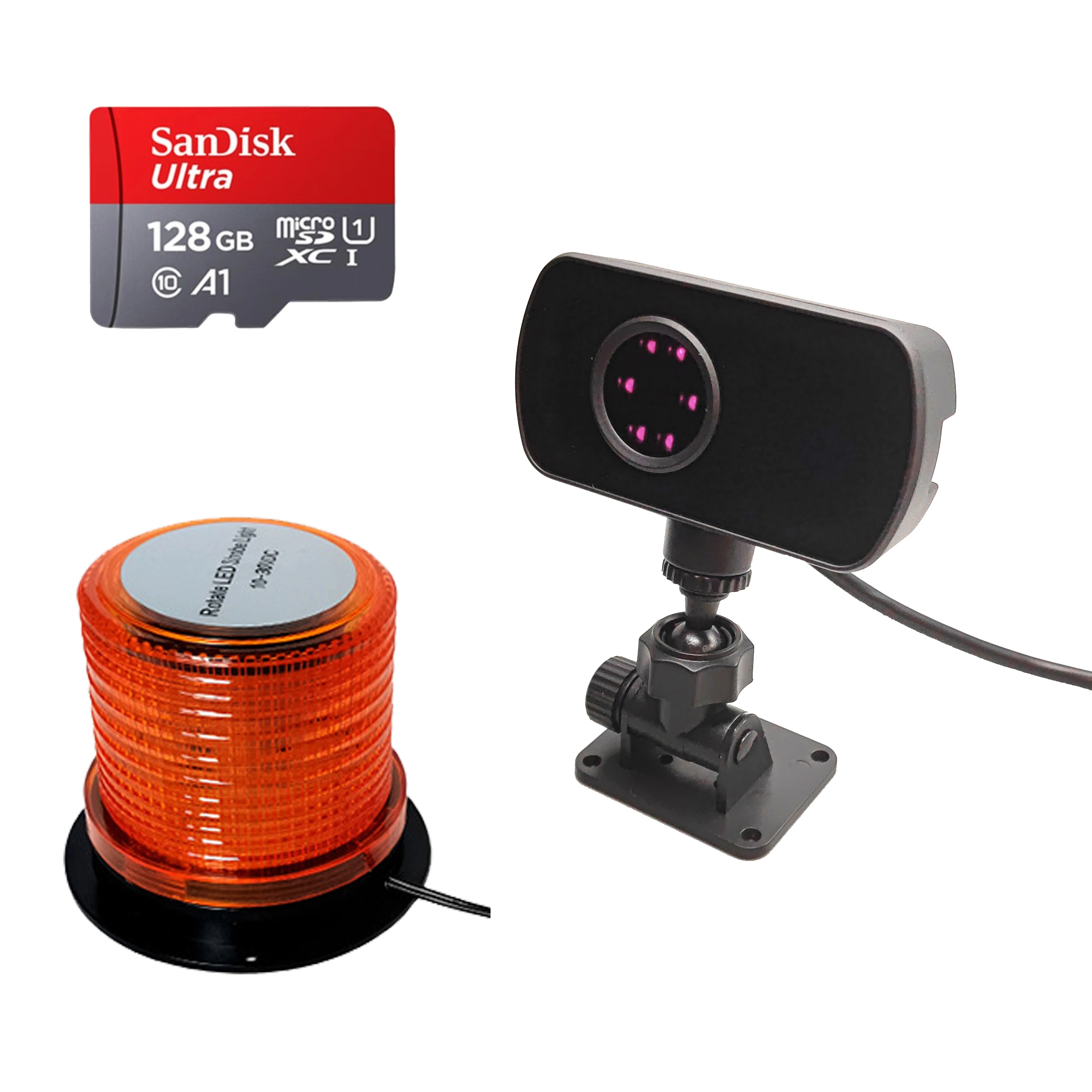 DMS Sleepiness Detector Driver Fatigue Monitor with Record and Beacon Output