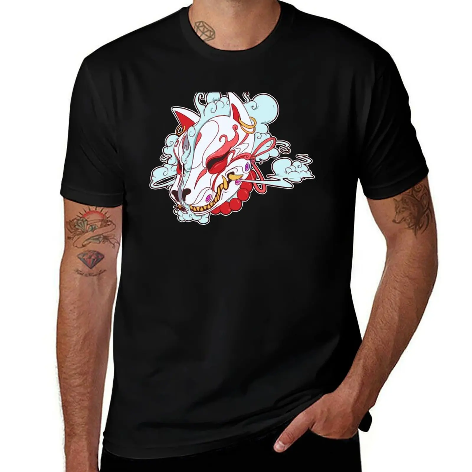 

inari T-Shirt Casual Pattern Print Tee Shirt